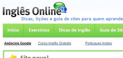 Ingl&ecirc;s Online de cara nova