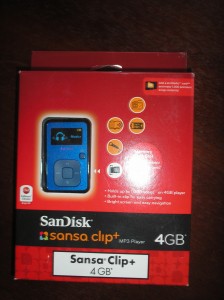 SanDisk Sansa clip 4GB