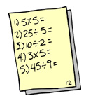 Students need to know very little maths to do well.