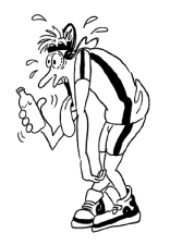 He was a little thirsty