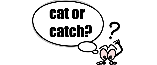 Inglês - Dica de pronúncia inglesa cat X catch