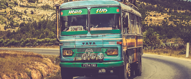 Como falar em inglês Nunca vi um ônibus tão devagar