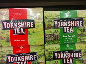 Chá Yorkshire e os ingleses