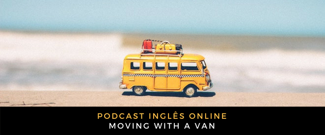 Inglês Online Moving with a van