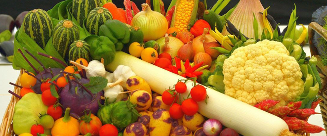 Legumes e verduras em inglês