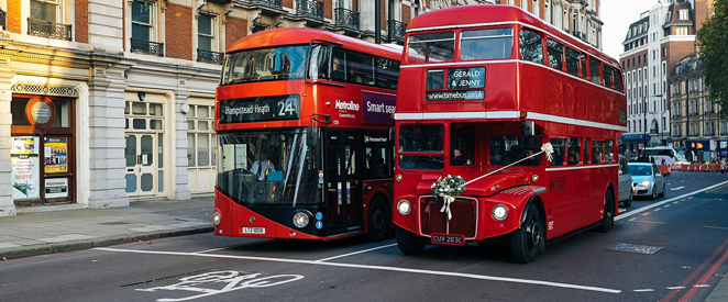 Os meios de transporte em inglês